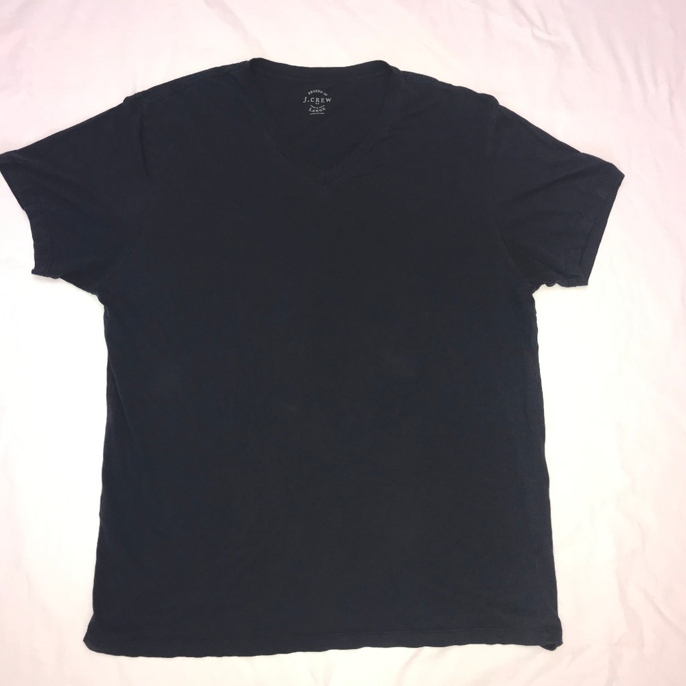 🎈J.Crew Broken-In Factory washed V-neck T-shirt - Picture 3 of 8